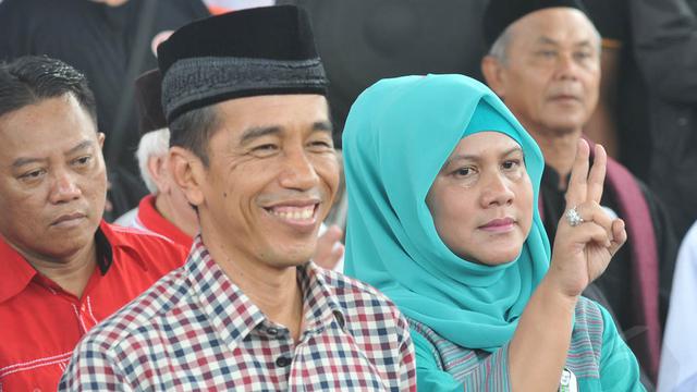 Jokowi Nyoblos Hidup Jokowi Menggema di TPS Taman 